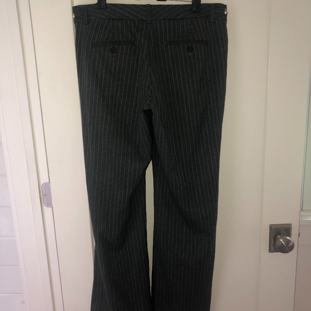 Express Editor Wide Leg Lined Wool Blend Pants Sz… - image 6